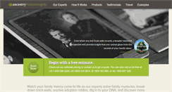 Desktop Screenshot of progenealogists.com